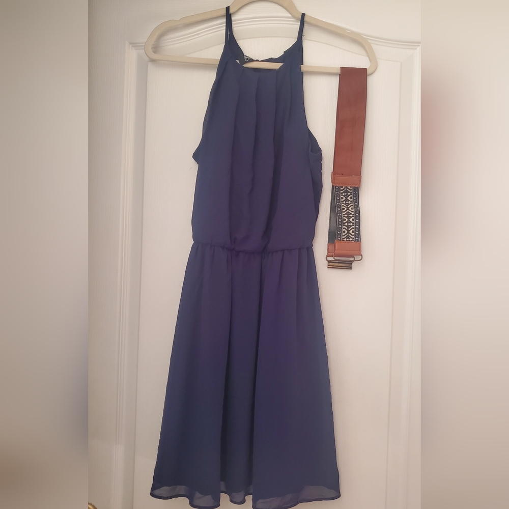 BY&BY Navy Blue Dress